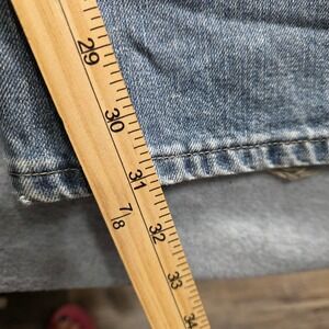 Wrangler Jeans Co Mens Relaxed Boot Cut Denim Blue Jeans Size 42x32